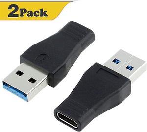 2 Pack USBC USB 31 Type C Female to USB 30 A Male Adapter Converter Support Data Sync Charging