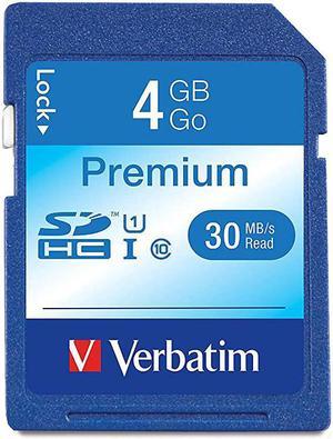 4GB Premium SDHC Memory Card UHSI U1 Class 10