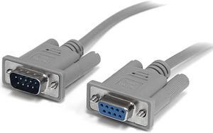 com 10 ft DB9 RS232 Serial Null Modem Cable FM Null modem cable DB9 M to DB9 F 10 ft SCNM9FM