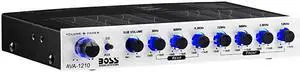 AVA1210 7 Band Pre-Amp Car Equalizer with Gold-Plated Front Rear and Subwoofer Outputs