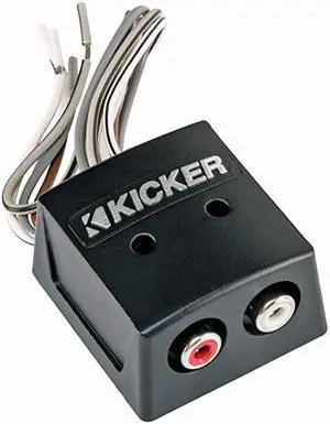 KISLOC 2Channel KSeries Speaker Cable to RCA Adapter with Line Out Converter