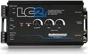 LC2i 2 Channel Line Out Converter with AccuBASS and Subwoofer Control