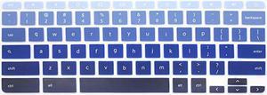 Keyboard Cover for 20172018 Acer Chromebook R11 CB3131 CB3132 CB5132T Acer Chromebook R 13 CB5312T Acer Chromebook 15 CB3531 CB3532 CB5571 Acer Chromebook 14 CP5471 Blue Ombre