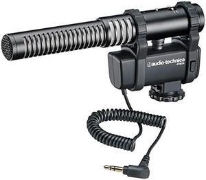 AT8024 StereoMono CameraMount Condenser MicrophoneBlack