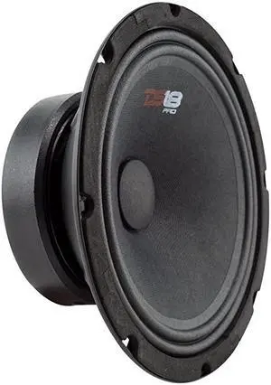 PRO-GM8SE Loudspeaker - 8", Midrange, Sealed Back, 480W Max, 140W RMS, 8 Ohms - Premium Quality Audio Door Speakers for Car or Truck Stereo Sound System (1 Speaker)