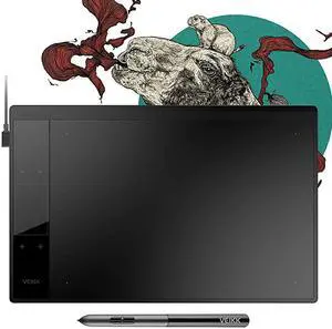 A30 Graphics Drawing Tablet with 8192 Levels BatteryFree Pen 10quot x 6quot Active Area 4 Touch Keys and a Touch Pad A30 Graphics Drawing Tablet with 8192 Levels BatteryFree Pen 10quot x 6quot Active Area 4 Touch Keys and a Touch Pad