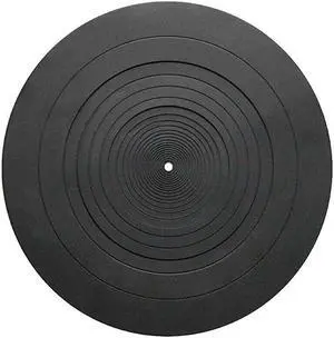 Platter Mat Rubber 12 inch Silicone LP Slipmat Universal Compatible for Audio Technica ATLP120BK ATLP1200 Platter 12 Inch Diameter