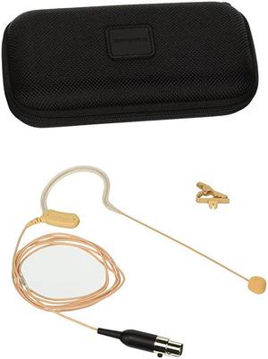 Microflex MX153TOTQG Omnidirectional Earset Headworn Microphone Tan