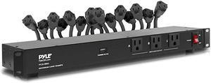 19 Outlet 1U 19quot Rackmount PDU Power Distribution Supply Center Conditioner Strip Unit Surge Protector 15 Amp Circuit Breaker USB Multi Device Charge Port 15FT Cord PCO860