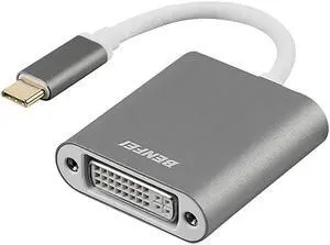 USB Type CThunderbolt 3 to DVI Adapter  USB 31 USBC to DVID Adapter Male to Female Converter Compatible for Apple New MacBook 2015 20162017