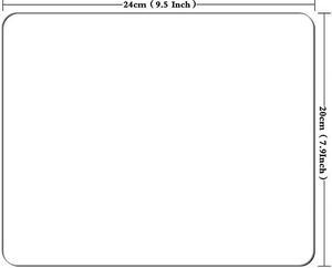 Gaming Mouse Pad CustomHorse Nature Personality Desings Rectangle NonSlip Rubber Mouse Pads 95 X 79 Inch 240mmX200mmX3mm