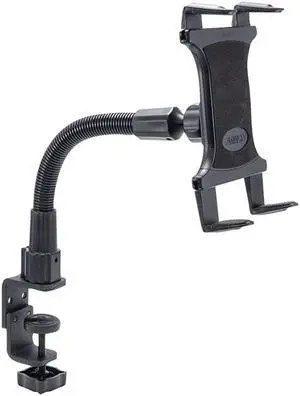 TAB08612 Heavy Duty Tablet Clamp Mount with 12 inch Neck for iPad Pro iPad Air Galaxy Note 101 Retail Black