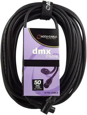 Stage And Studio Power Cable Black AC5PDMX50