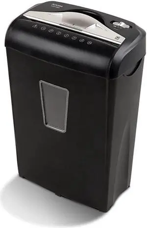 AU870MA HighSecurity 8Sheet MicroCut Paper Credit Card Shredder Black