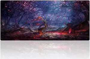 XXL Professional Large Mouse Pad Computer Game Mouse Mat 354x157x01IN 90x40 Forest XXL Professional Large Mouse Pad Computer Game Mouse Mat 354x157x01IN 90x40 Forest
