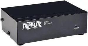 2-Port VGA Splitter with Signal Booster High Resolution Video, 350MHz, 2048x1536 (HD15 M/2xF)(B114-002-R)