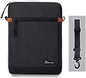 129 inch Tablet Shoulder Bag with Strap for New iPad Pro 20182020 3rd Gen with Apple Pencil Magic Keyboard and Smart Keyboard Folio Surface Pro X7654 Front Accessory Pocket Waterproof