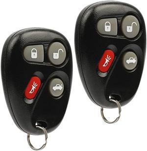 Key Fob Keyless Entry Remote fits Buick Lesabre Park AvenueCadillac Deville Eldorado SevilleOldsmobile AuroraPontiac Bonneville KOBUT1BT 25665574 Set of 2