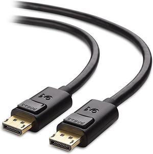 8K DisplayPort 1.4 (DisplayPort 1.4 Cable) with 8K 60Hz, 4K 240Hz and HDR Support - 16 Feet