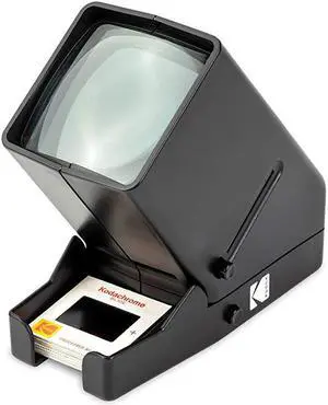 35mm Slide and Film Viewer Battery Operation 3X Magnification LED Lighted Viewing for 35mm Slides Film Negatives
