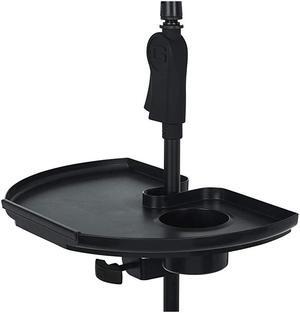 Frameworks Microphone Stand Accessory Tray with Drink Holder and Guitar Pick Tab Extra Large 14 x 9 GFWMICACCTRAYXL