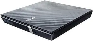 LITE Portable USB 20 Slim 8X DVD Burner + Rewriter External Drive Compatible with both Mac Windows Black SDRW08D2SUBLKGAS