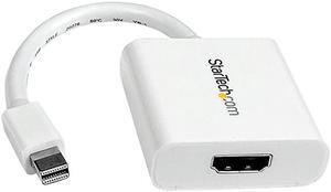 com Mini DisplayPort to HDMI Video Adapter Converter 1920x1200 White Mini DP to HDMI Adapter MF MDP2HDW