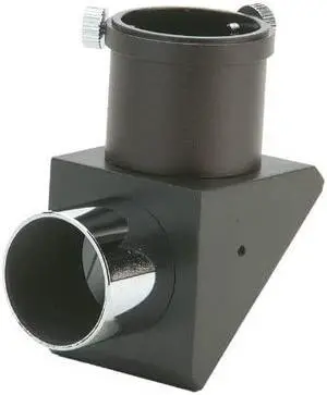 1.25" Star Diagonal, Black (94115-A)