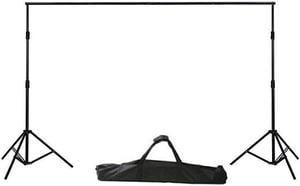 Photography Video Backdrop Background Heavy Duty Support Stand with Case for Chromakey or Muslin by Inc H30