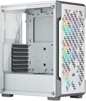 iCUE 220T RGB Airflow Tempered Glass MidTower Smart Case White