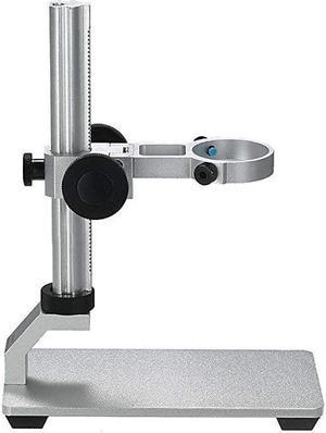 Aluminium Alloy Universal Adjustable Professional Base Stand Holder Desktop Support Bracket for Max 14 in Diameter USB Digital Microscope Endoscope Magnifier Loupe Camera Aluminium Alloy
