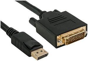 Gold Plated Premium DisplayPort to DVI 28AWG (6 Feet)