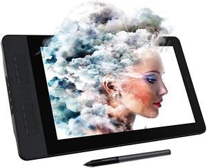 PD1561 Pen Display with Tilt-Support Battery-Free 8192 Level Pen 10 Shortcut Keys HD Screen Drawing Tablet with Monitor Stand - 15.6 Inches