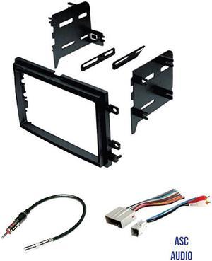 Car Stereo Radio Install Dash Kit Wire Harness and Antenna Adapter to Install a Double Din Radio for some Ford Lincoln Mercury Vehicles Compatible Vehicles Listed Below