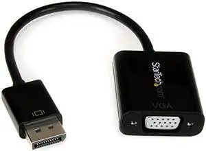 com DisplayPort to VGA Display Adapter 1080p 1920x1200 Active DP to VGA Male to Female HD Video Converter for laptopPCMonitor DP2VGA3