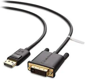 DisplayPort to DVI DP to DVI 3 Feet
