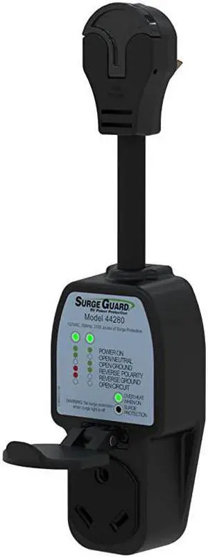 44280 Portable Protector 120V 30ABlack