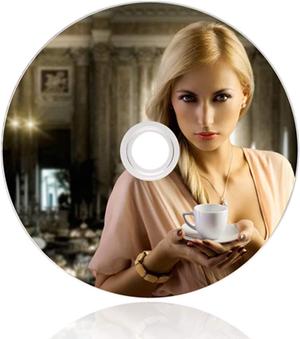 50 Pack Ritek Pro (Professional Grade) CD-R 52X 700MB Watershield Water Resistant Glossy White Inkjet Hub Printable Blank Recordable Disc,Light green,R80JS52-RTPWGN50CB