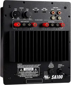 Dayton Audio SA100 100W Subwoofer Plate Amplifier Dayton Audio SA100 100W Subwoofer Plate Amplifier