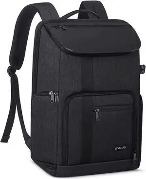 Camera Backpack DSLR/SLR/Mirrorless Large Men/Women Photography Camera Bag Case with 17.3 inch Laptop Compartment&Tripod Holder&Rain Cover Compatible with Canon/Nikon/Fuji/Laptop Space Gray