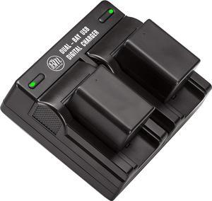 2 BP-718 Batteries and Dual Charger for Canon Vixia HFR80 HFR82 HFR800, HFR70, HFR72, HFR700, HFR32, HFR300, HFR40, HFR42, HFR400, HFR50, HFR52, HFR500, HFR60, HFR62, HFR600 Camcorder