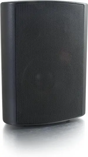 Legrand - C2G Wall Mount Speaker, Audio System Speaker Ideal as PA System Speaker, Classroom or Conference Room Speaker, Black, 1 Count, C2G 39908