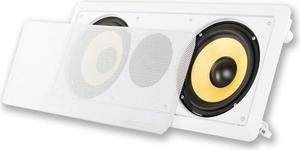 Acoustic Audio HD-6c In-Wall 6.5" Center Channel Speaker In Ceiling 350 Watt,White
