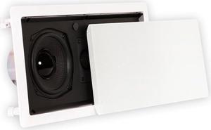 Theater Solutions TSLCR5 In Wall Speaker Home Theater Surround Sound Center Channel, White