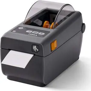 Ze bra ZD410 Direct Thermal Monochrome Desktop Printer Print Width of 2 in USB Ethernet Connectivity ZD41022-D01E00EZ