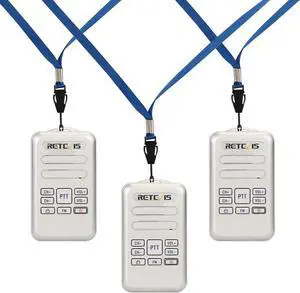 RT20 Wearable Walkie Talkie Small for Adults, Senior Elderly 3 Pack RT20 Wearable Walkie Talkie Small for Adults, Senior Elderly 3 Pack