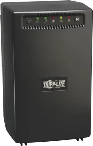 Tripp Lite 1500VA Smart UPS Battery Backup, 940W Line-Interactive AVR, Tower, USB, TEL, DSL, Ethernet, 3 Year Warranty & $200,000 Insurance (OMNIVS1500)