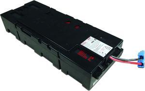 APC UPS Battery Replacement, APCRBC115, for APC Smart-UPS Models SMX1500RM2U, SMX1500RM2UNC, SMX1500RMNCUS, SMX1500RMUS Black