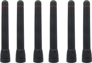 6 x 3.5 inch VHF 136-174 MHz Stubby Replacement Antenna FA-SC56VS for ICOM IC-F11 F14 F16 F33 F34 F3021 F70S F70DS F70DT Portable Two Way Radio Antenna