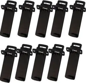 RoyalTop UV5R Belt Clip Two-Way Radios Walkie Talkie Belt Clip for Baofeng UV-5R Series 10 Pcs/Set